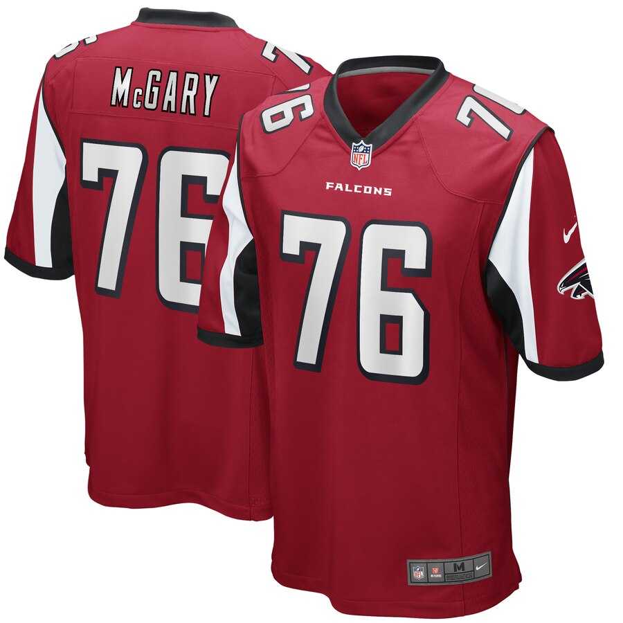Youth Nike Falcons 76 McGary Atlanta Red 2019 NFL Draft First Round Pick Vapor Untouchable Limited Jersey Dzhi